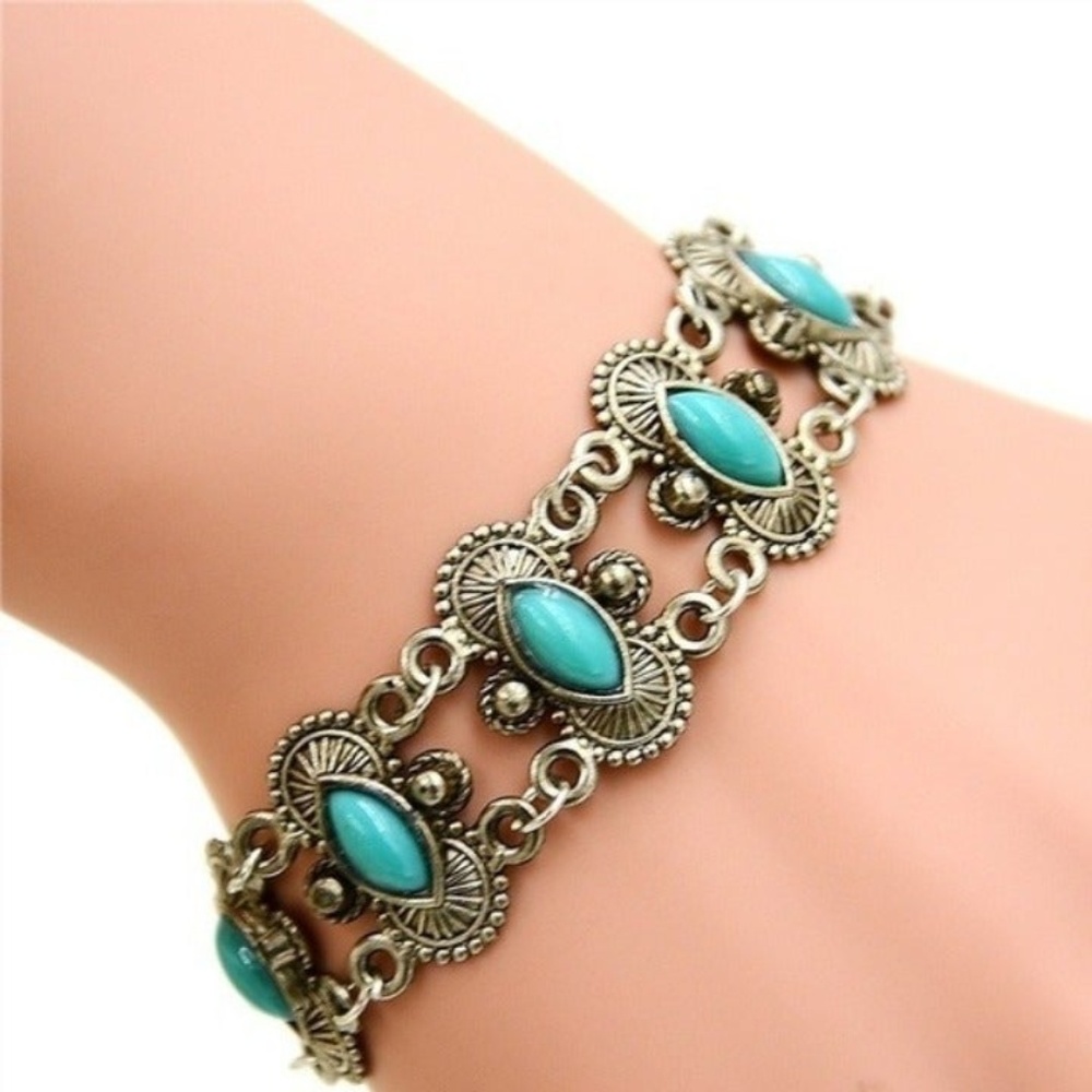 Green Bracelet Bohemian Stylish